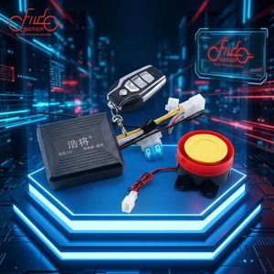 Çin Yüksek Kaliteli Evrensel 12V Elektrikli Motosiklet <span class=keywords><strong>Alarm</strong></span>ı 105-125 DB Plastik - Product Image 2