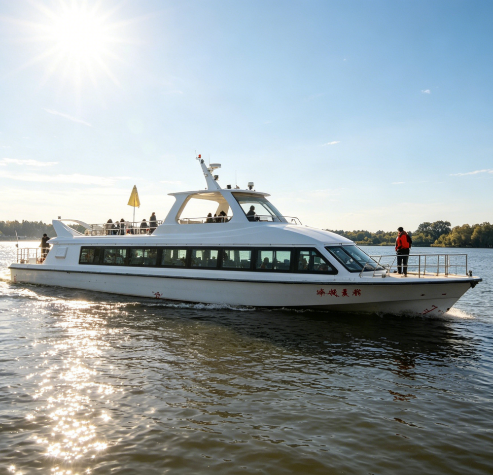 RORO Ferry - New Steel Hull Passenger Cargo Ship
