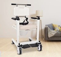 Machine de levage et de changement de vitesse manuelle pour chaise de toilette assise pour personnes âgées