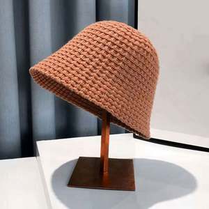 Sombreros de Pescador de Ganchillo Suaves y Modernos para Mujer, Sombreros de Pescador Tejidos para Mujer, para Pesca, Esquí, Fiestas Casuales - Product Image 5