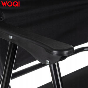 Chaise de plage pliable en aluminium Woqi 52x49x80 cm, portable, légère, confortable, pliable avec poignées - Product Image 3