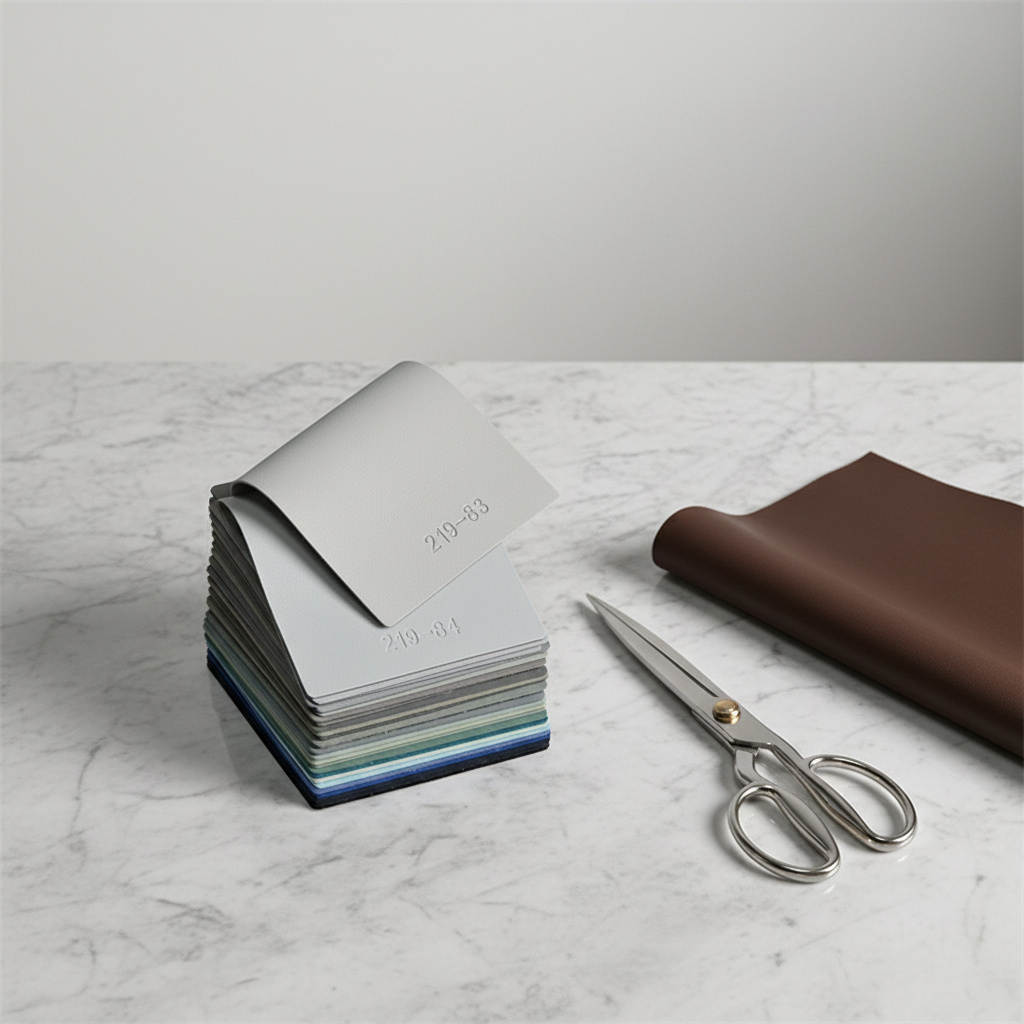 Waterproof PVC Artificial Synthetic Leather Fabric 120 Colors Stain Resistant for Shoes Chairs Cars Sofas Home Textiles Finished
