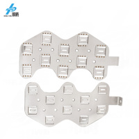 Bande de connexion pour pack de batteries haute puissance 18650, barre omnibus en cuivre décalée 5S5P, service de traitement de pliage de feuilles de soudure nickel-cuivre