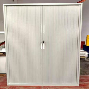 Muebles <span class=keywords><strong>de</strong></span> Oficina, Armario <span class=keywords><strong>de</strong></span> Almacenamiento <span class=keywords><strong>de</strong></span> Acero con <span class=keywords><strong>Puerta</strong></span> Corredera, Armario <span class=keywords><strong>de</strong></span> Archivo <span class=keywords><strong>de</strong></span> Acero con <span class=keywords><strong>Puerta</strong></span> Tambour, Armario con <span class=keywords><strong>Puerta</strong></span> Enrollable y Estantes Colgantes - Product Image 1