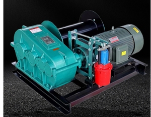 เครื่องกว้านสมอเรือไฟฟ้า AC 220-480 V 2 3 5 10 ตัน พร้อมสายสลิง รุ่น JK/JM - Product Image 4