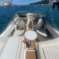Tapis de plateforme de bain pour bateau Cobalt 200 2004, en mousse EVA, imitation teck, style SeaDek MarineMat Gatorstep, auto-adhésif