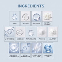 Crème raffermissante pour les yeux avec applicateur métallique pour les yeux fatigués et les poches sous les yeux, hydratante, longue durée, éclaircissante