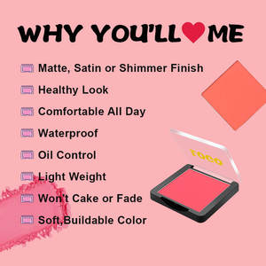Rubor Mineral de Lujo en Polvo, Multicolor, Resistente al Agua, con Brillo Natural y Larga Duración - Product Image 3