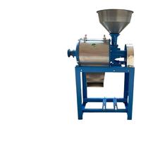 Machine à décortiquer et à polir le riz motorisée en acier, moulin à blé, équipement de traitement de la farine de céréales et de maïs, machine à éliminer les balles, usage domestique