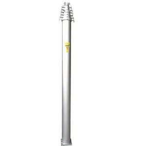 hydraulic telescopic mast antenna telescopic mast pneumatic locking telescopic mast