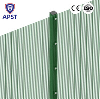 Sitong Anti-Klimhek 358 Hekwerk met beveiligde wand voor industriële, commerciële, residentiële, spoorweg- en energiecentrale-omheiningen