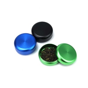 <b>Aluminum</b> Jar Custom Printing Round Shape <b>Container</b> for Cosmetic Balm Solid Packaging - Product Image 2