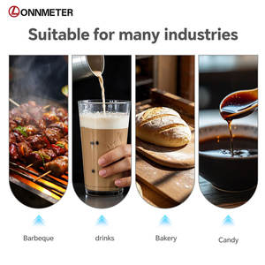 Lonnmeter BBQ digitale per la cottura degli alimenti con lettura istantanea sonda TP300 termometro per carne domestica e caramelle per acqua zuppa di latte - Product Image 6