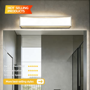 Luxury Natural Marble Wall Sconce Copper LED Vanity <b>Light</b> with Warm White for Home Office Living Room & Bathroom - Product Image 2