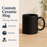 Mug en céramique sensible à la chaleur de 11 oz, blanc, pour sublimation, impression de logo personnalisé, fournisseur de cadeaux promotionnels en gros