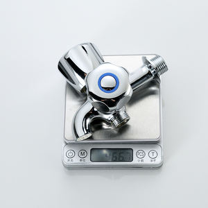 Usine Double Poignée Chrome Robinet D'eau Bibcock Machine À Laver Robinet Mur Monté Robinet De Lavage Robinets De Jardin Accessoires De Salle De Bains - Product Image 4