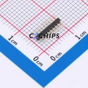 HX PZ1.0-1x9P ZZ Pin Header Through hole Component (THT),P=1mm Connector 1x9P 1mm Pin Header Through Hole - Product Image 2