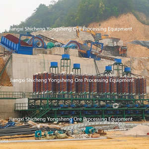 Concentrador separador de conducto en espiral de concentración por gravedad de oro húmedo de beneficio de mineral de hierro, cromita y manganeso de alta resistencia - Product Image 6