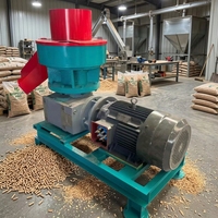Machine à granulés de bois certifiée CE pour combustible à partir de sciure, avec moteur 22KW, haute performance pour le chauffage agricole