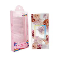 Boîtes cadeaux pliables en PVC transparent personnalisées avec impression UV, forme rectangulaire, OEM/ODM disponible