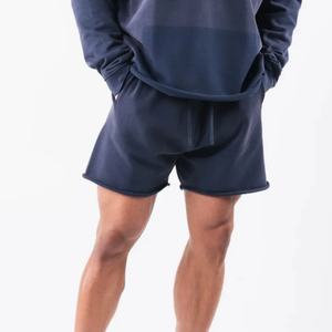 Wholesale Fashion Design Purple Mock Back Pocket Color Comfortable Soft Scattered Edge Simple Style Casual <b>Shorts</b> <b>for</b> <b>Men</b> - Product Image 4