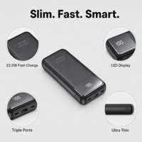 Großhandel Powerbank Tragbar mit Eigenem Logo PD 22,5W Superschnelles Laden 10000mAh Werbe-Powerbank 20000mAh für Geschäftsgeschenke