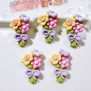 Accesorios de Resina Ecológicos para Manualidades, con Diseño de Moño Multicolor, Acabado Glaseado, para Decoración de Fundas de Teléfono - Product Image 5