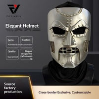 Máscara de Resina del Dr. Doom de la Serie Marvel para Halloween y Disfraces