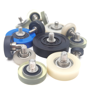 Roulettes de <span class=keywords><strong>porte</strong></span> en polyuréthane et roulettes avec roulements OD40-60mm pour un fonctionnement fluide et silencieux des portes coulissantes - Product Image 6