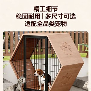 Cross-border design indoor pet dog <b>cage</b> with storage drawers, super sturdy dog kennel with storage capacity - Product Image 5