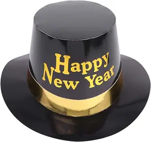 Ucuz kağıt yeni yıl en şapkalar caz şapka yeni yıl arifesinde parti iyilik parti Photobooth sahne