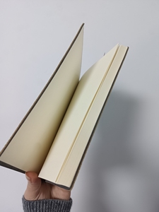 SYC Litchi Grain Pattern Gift Notebook Soft Cover Thread-sewn Bound <strong>A5</strong> Leather Thickened Minimalist <strong>Notepad</strong> 100 Sheets - Product Image 6