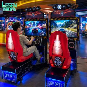 Simulateur de conduite commercial à thème crâne, machine de jeu de course d'intérieur à monnayeur pour centres de jeux - Product Image 3