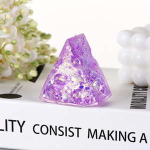 CHENXI Hot Selling Cheese Squishy Toys Mini Triangle Cheese Stress Relief Maltose <b>Squeeze</b> <b>Ball</b> Sensory Toys - Product Image 2
