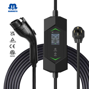 Cargador EV portátil GBT Tipo 1 <span class=keywords><strong>precio</strong></span> bajo estación <span class=keywords><strong>de</strong></span> carga <span class=keywords><strong>de</strong></span> <span class=keywords><strong>coche</strong></span> <span class=keywords><strong>eléctrico</strong></span> <span class=keywords><strong>de</strong></span> alta calidad 7kw 32A corriente ajustable - Product Image 1
