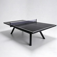Table de tennis de table extérieure personnalisée, plateau en aluminium et plastique, imperméable, usage commercial