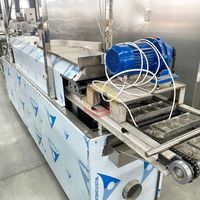 Nouilles instantanées semi-automatiques commerciales faisant des machines principales d'équipement incluent la friteuse de mélangeur pour des usines de grain de grande échelle