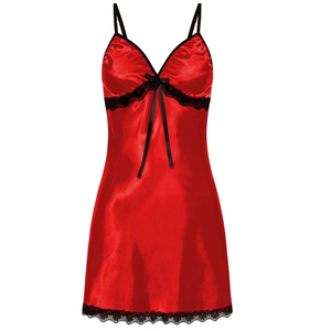 Pigiama Economico per Casa, Lingerie Sexy Rossa con Rifiniture in Pizzo, Nuovo Abito Intimo Sexy da Donna - Product Image 6