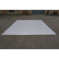 Plancher de danse portable, installation rapide, style simple, pour intérieur et extérieur, idéal pour les fêtes