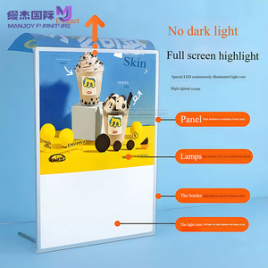 L'alta qualità ha condotto i segni elettronici della scatola leggera di alluminio di alta qualità per la parete che pubblicizzano gli edifici di visualizzazione dell'ufficio include - Product Image 6