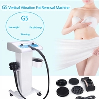 Machine verticale professionnelle de perte de graisse de massage de corps de drainage lymphatique vibrant G5