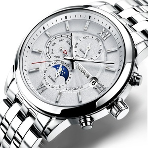 Montre mécanique automatique multifonctionnelle de haute qualité pour homme, étanche, ajourée, idéale pour les affaires et les loisirs, avec fonction veilleuse. - Product Image 3