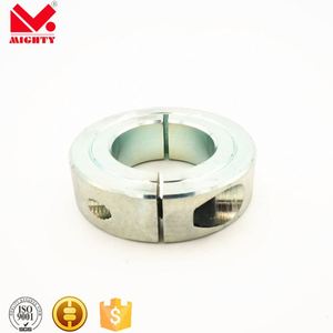 Mighty Customizable Aluminum Double <b>Split</b> Shaft Collar for <b>Machinery</b> Repair Shops with Metal Clamping OEM Support - Product Image 1