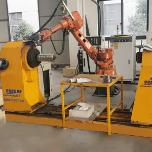 High Efficient Head and Tail Double Axis Welding Robotic Positioner