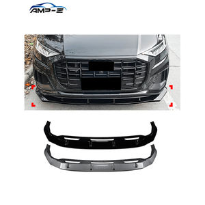 AMP-Z <span class=keywords><strong>Q8</strong></span> noir brillant ABS lèvre de pare-chocs avant becquet avant pour Audi <span class=keywords><strong>Q8</strong></span> SQ8 <span class=keywords><strong>Sline</strong></span> 2019-2023 accessoires de voiture - Product Image 1