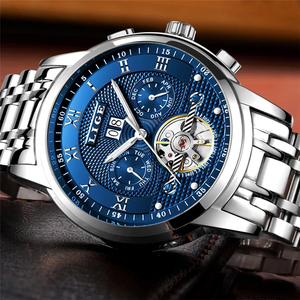 <span class=keywords><strong>Reloj</strong></span> de Pulsera <span class=keywords><strong>Lige</strong></span> Último Modelo 9841, <span class=keywords><strong>Reloj</strong></span> Mecánico Automático de Moda, Marca Superior, Estilo Casual para Hombre, Resistente al Agua, Relogio - Product Image 3