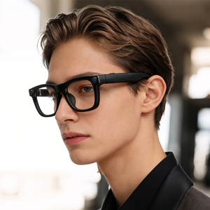 แว่นตาอัจฉริยะ AI ปี 2026 พร้อมกล้องความละเอียด 1300W พิกเซล บันทึกวิดีโอ แปลภาษาได้กว่า 20 <span class=keywords><strong>ภาษา</strong></span> แว่นกันแดด รองรับการโทรผ่านบลูทูธ เล่นเพลง สำหรับผู้ชายและผู้หญิง - Product Image 1