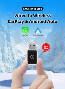 Plug and Play Wireless CarPlay Adapter Convert <b>Wired</b> CarPlay to Wireless CarPlay Keep Original <b>Control</b> Universal Fit Portable - Product Image 5