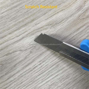 Promotion petite quantité minimale de commande Stock 4.5mm 5mm 5.5mm Uniclick gaufrage large 100% vierge hybride Pvc planche de vinyle pour la maison - Product Image 4