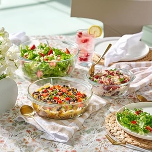 Casserole en verre, ensemble de vaisselle en verre pour cuisson, plat de cuisson en verre - Product Image 3